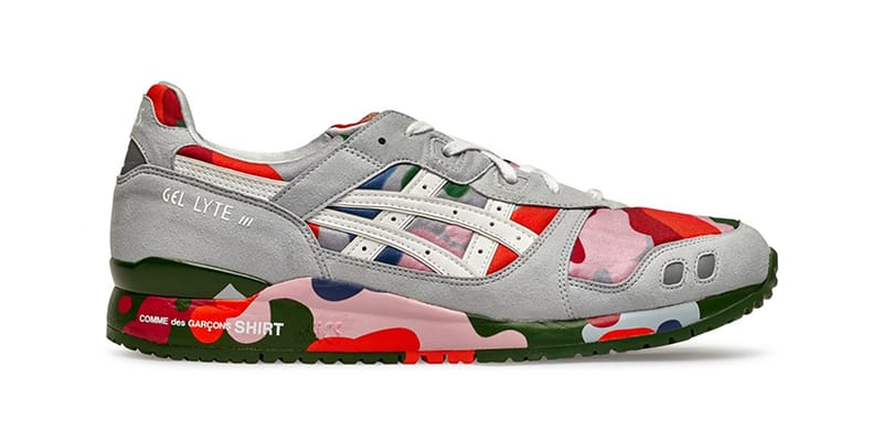 COMME des GARÇONS SHIRT x ASICS GEL-Lyte III Camo | Hypebae