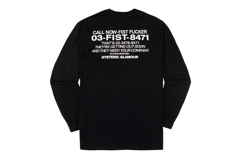 今季一番 90' hysteric glamour long tee gefert.com.br