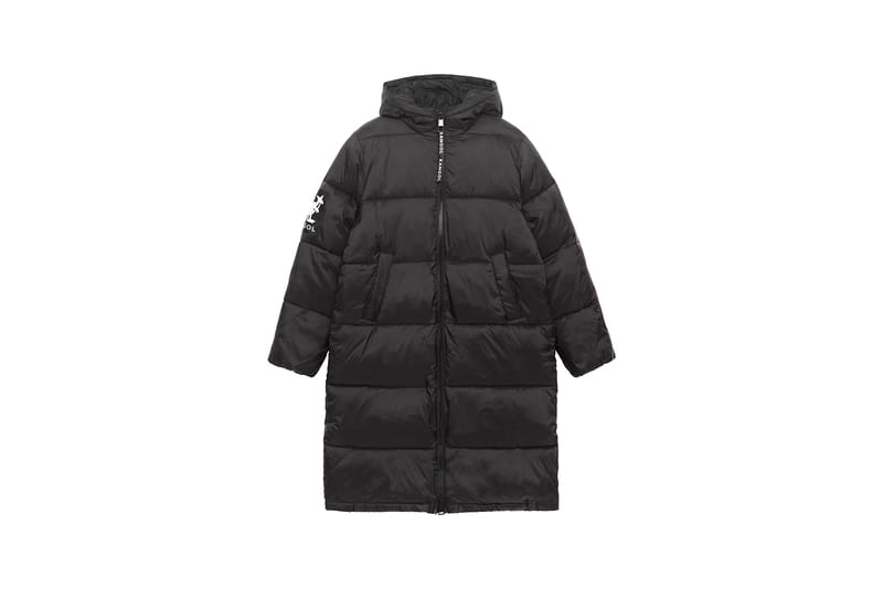 Kangol long 2025 puffer coat