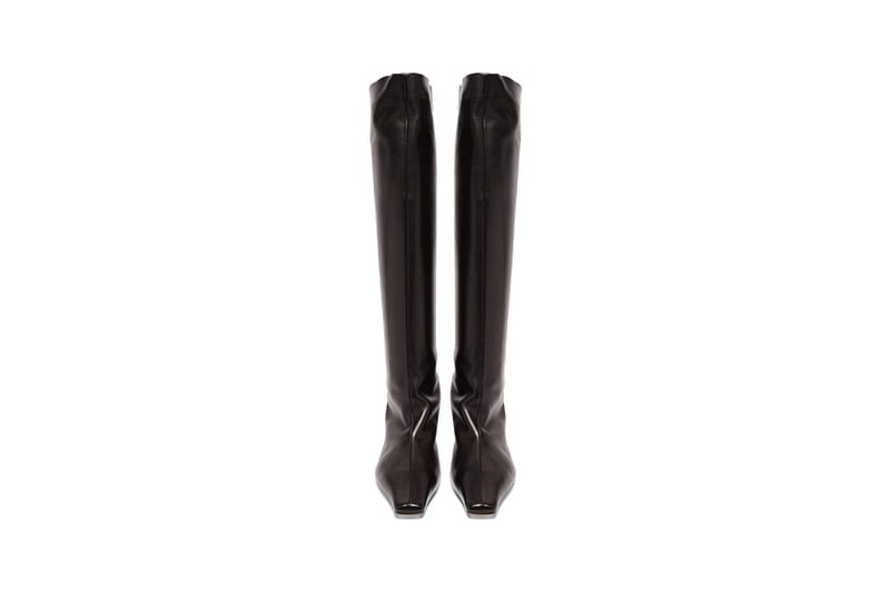 Shop Khaite's Davis Square-Toe Knee-High Boots | Hypebae