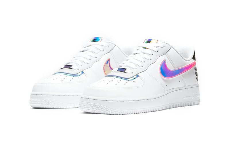 Shop Nike's Holographic Air Force 1 Good Game Pack | Hypebae