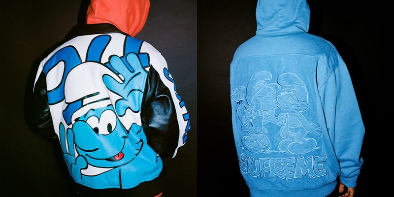 Supreme × Smurfs Supreme Smurfs Skateboard Deck Purple/Red/Black Set | eBay