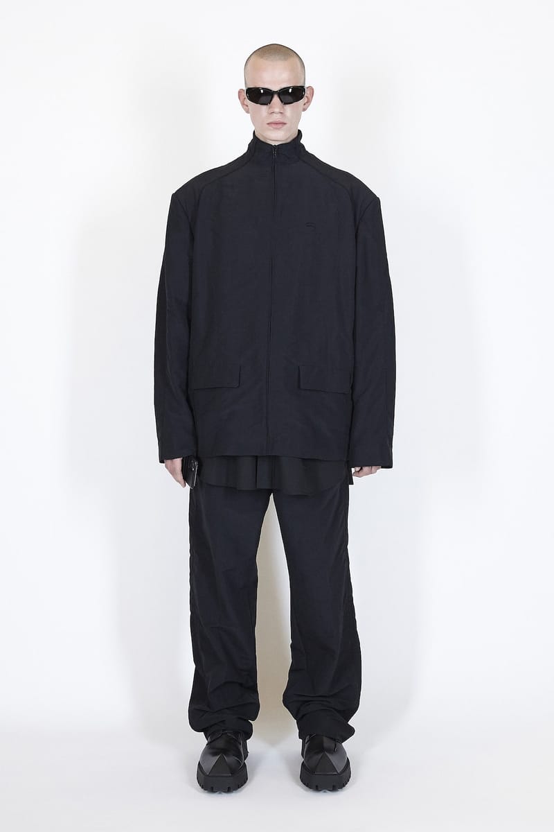 balenciaga p coat archive opium 短丈　ニコラ期 Balenciaga Men Vintage Archive Fall 2004 Parachute Nylon Anorak 48