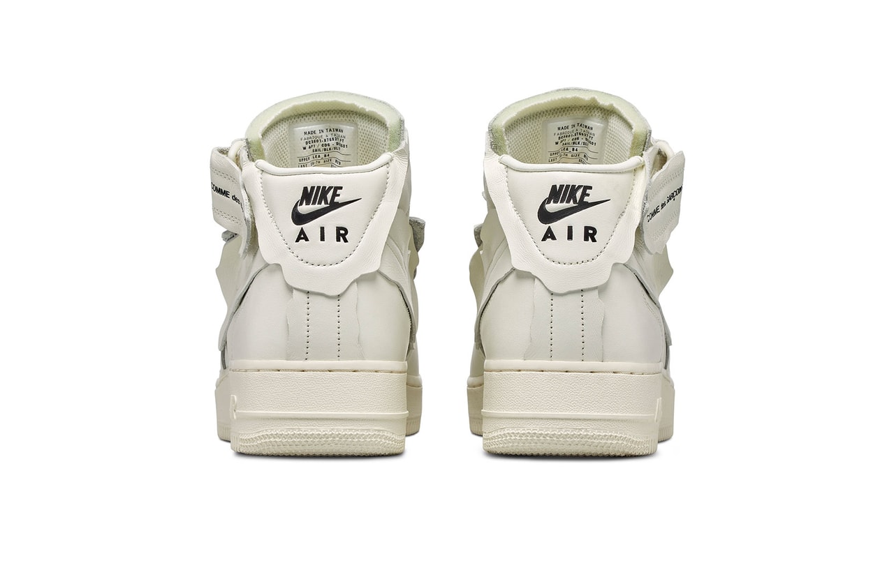 COMME des GARÃONS x Nike Air Force 1 Mid Release | Hypebae