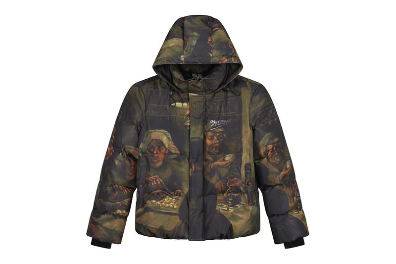 Daily paper discount hoodie van gogh