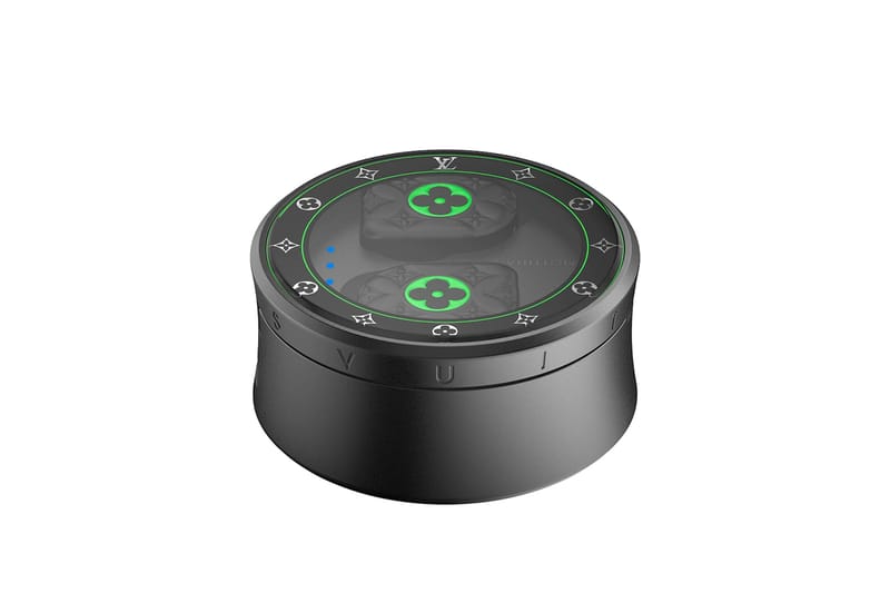 Louis Vuitton Black Neon Green Horizon Earphones | Hypebae