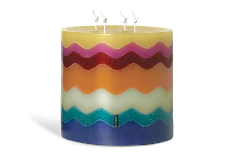 Missoni home discount collection striped candles