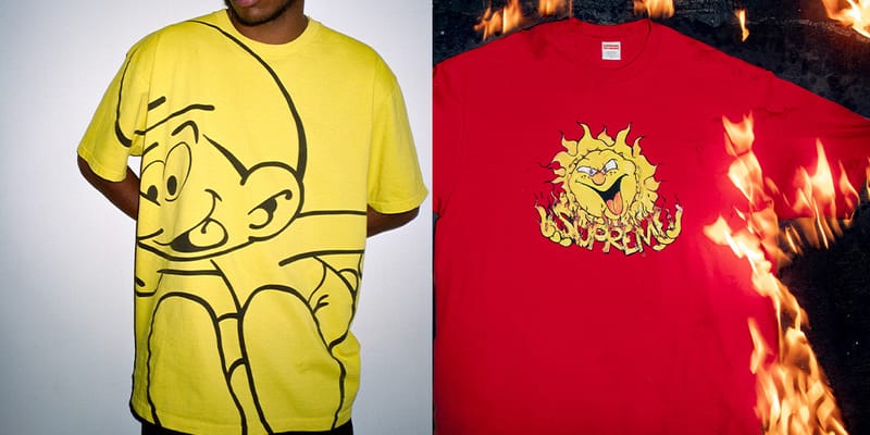 Supreme FW20 Tees: The Smurfs Collab, Box Logo | Hypebae