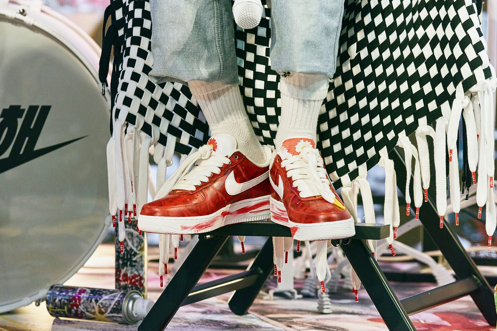 G-Dragon Talks PMO x Nike AF1 Collab in Seoul | HYPEBAE