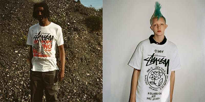 Stussy 40th Anniversary World Tour Tee Collection | Hypebae