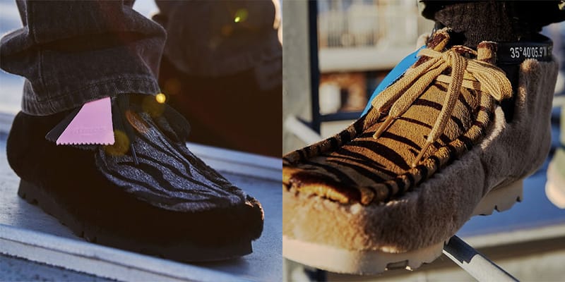 atmos Clarks Wallabee Gen MapleTiger 超美品 atmos-tokyo-x-clarks-originals