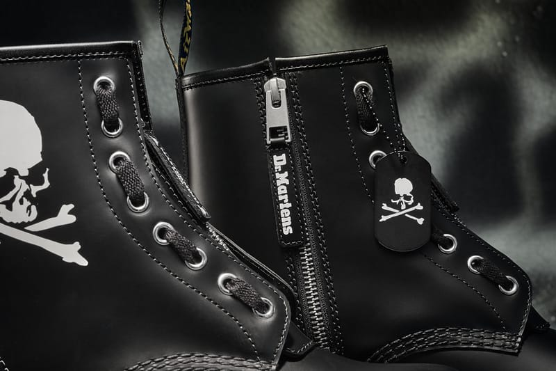 mastermind WORLD x Dr. Martens 1460 Punk Boots | Hypebae