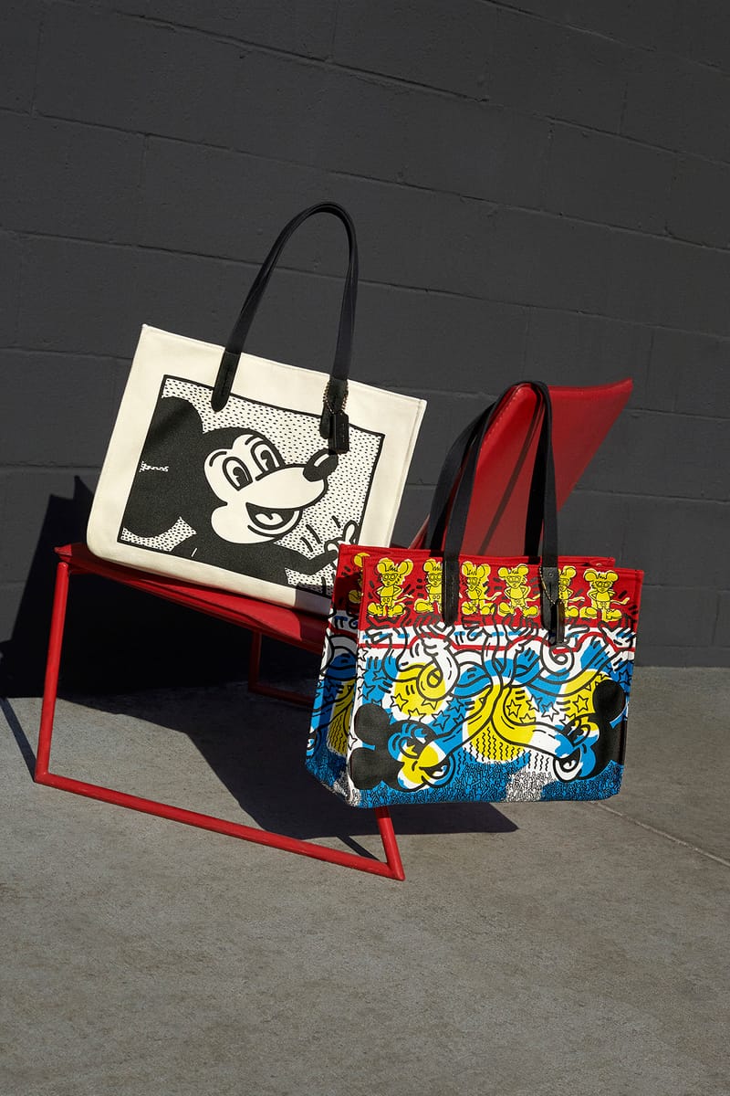 Mickey Mouse x Keith Haring x Coach Launch Bags | Hypebae