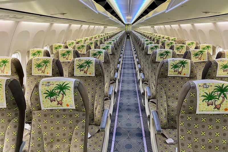 Solaseed Air Japan 'Pokémon' Exeggutor Airplane | Hypebae