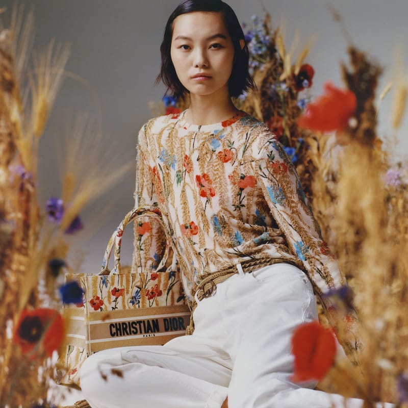 Christian Dior 花柄タンクトップ 36 Gourd Vase - LIMITED AND NUMBERED EDITION Ecru Ceramic with