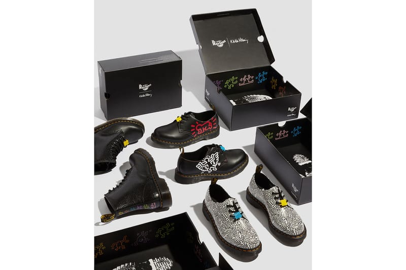Keith Haring x Dr. Martens 1460, 1461 Boots Drop | Hypebae Keith Haring x Dr. Martens 1460, 1461 Boots Drop | Hypebae