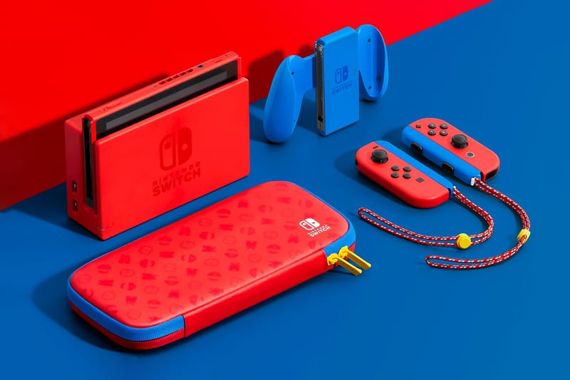 Nintendo 'Super Mario Bros.' Switch Red & Blue | Hypebae