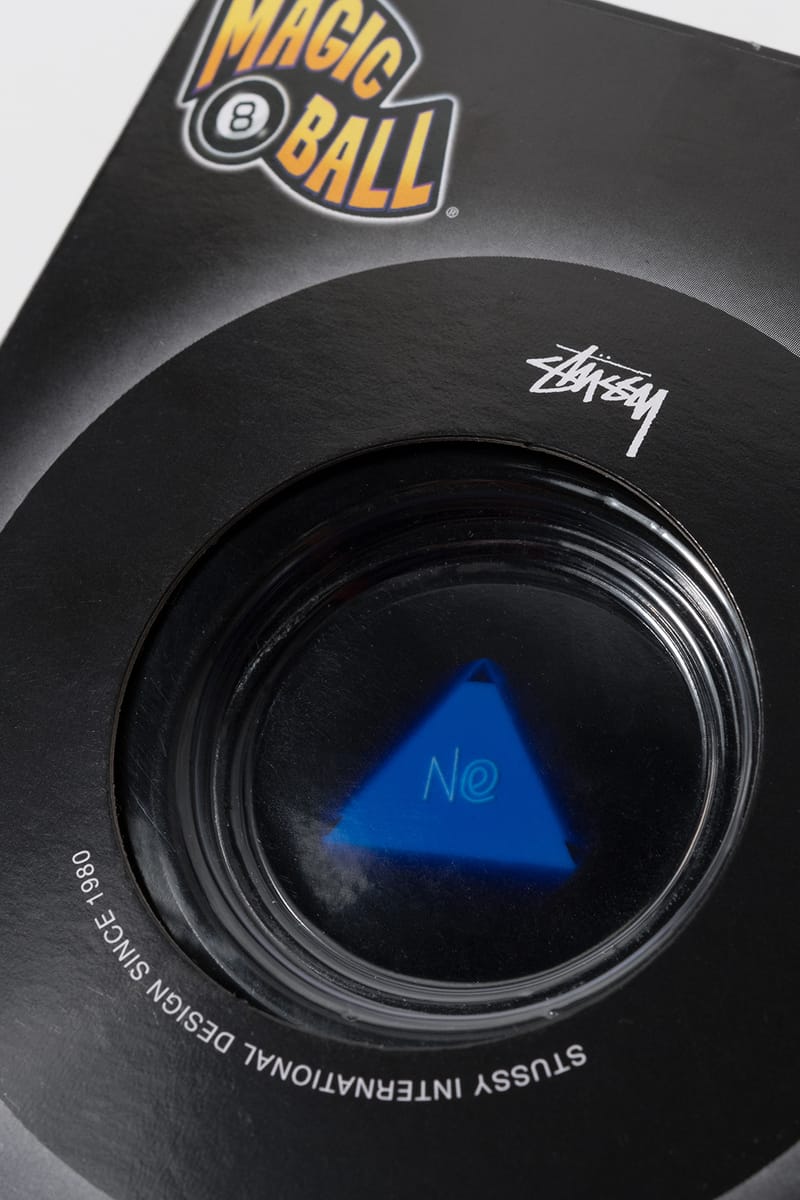 stussy MAGIC 8 BALL ボールフロート ブラック Stussy x Mattel Creations Magic 8-Ball™ Release | Hypebae