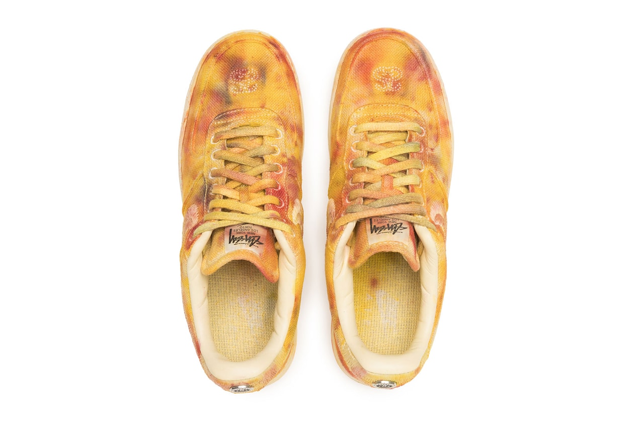 Air force 1 x stussy hand dyed Clearance