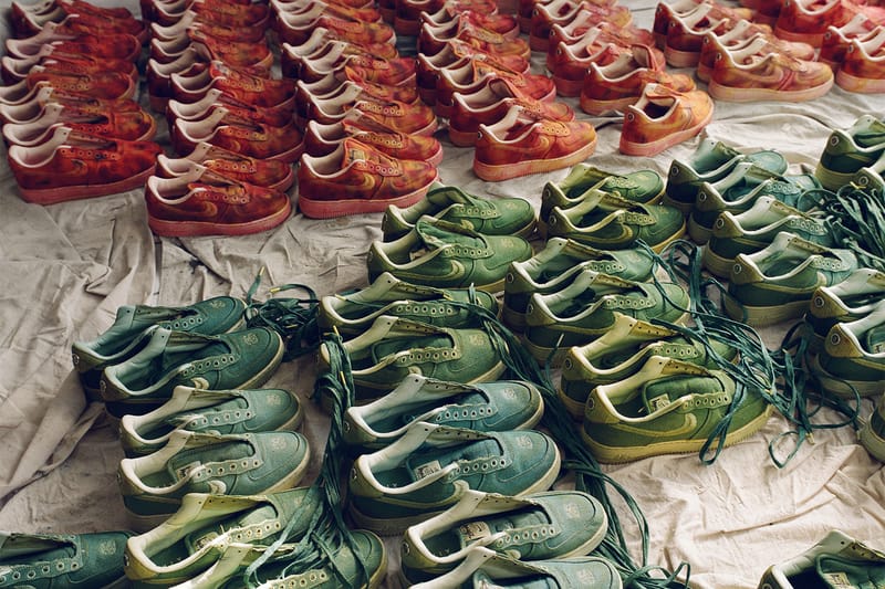 Stussy x Nike Hand-Dyed Air Force 1 Release Date | Hypebae