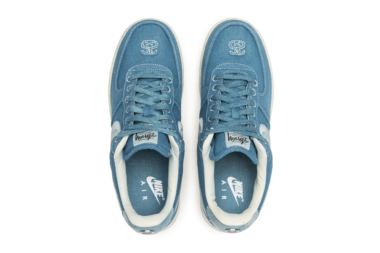 Air force 1 x stussy hand dyed Clearance