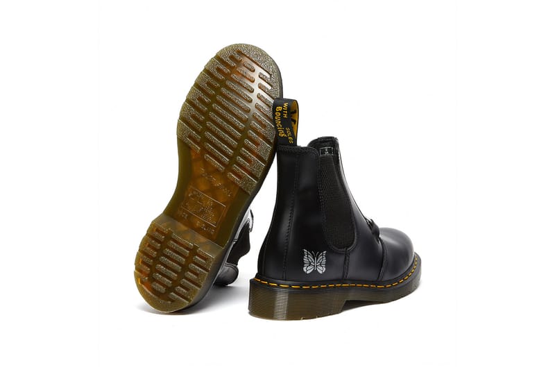 Needles x Dr. Martens 2976 Chelsea Boots Collab | Hypebae