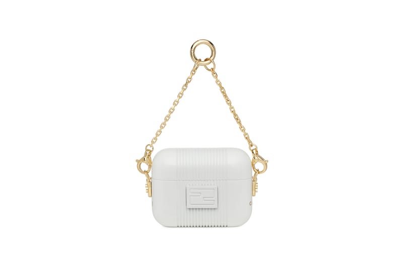 FENDI AirPodsケース　ストラップ Fendi Logo Print Airpods Pro Case in Yellow for Men | Lyst