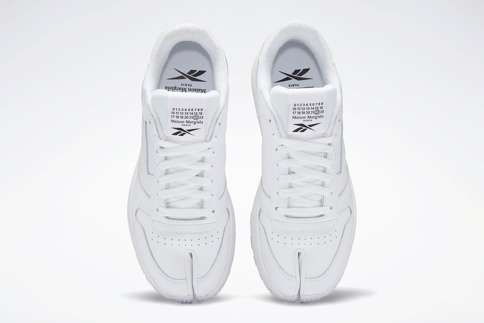reebok maison margiela tabi shoes