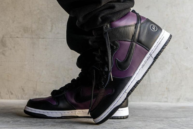 fragment design x Nike Dunk High 