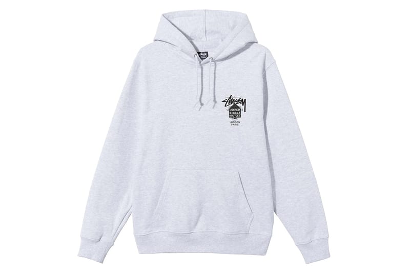 Stussy Dover Street Market パーカー グレー Dover Street Market x Stussy 