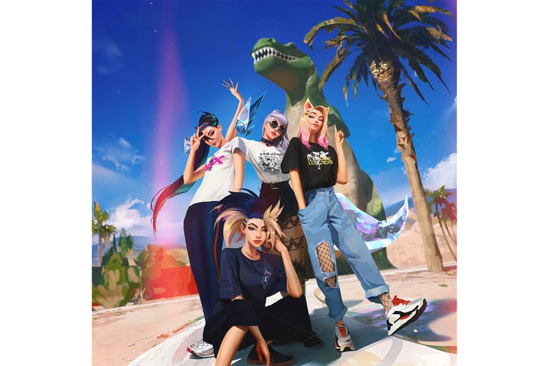 Tシャツ・アパレル UNIQLO UT LoL K/DA 6Shirt Full Set Japan ライアットゲームズの『リーグ・オブ・レジェンド』とユニクロ「UT」の