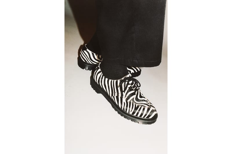 靴 Supreme Dr. Martens Zebra Pony Hair UK7 Supreme x Dr. Martens Announce SS21 Collaboration | Hypebae