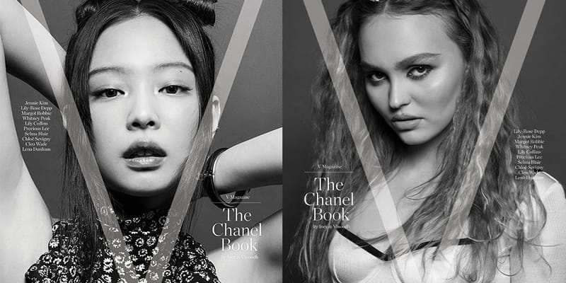 BLACKPINK JENNIE 表紙 アメリカ限定 シャネルブック 新品未開封 the-chanel-book-v-magazine-