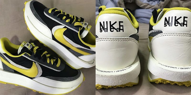 Undercover x sacai x Nike LDWaffle Bright Citron | Hypebae