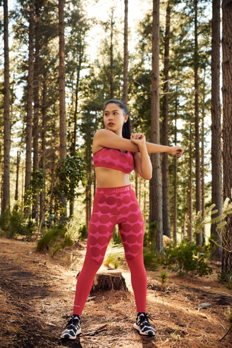  x Marimekko コラボ ランニング ドレス UPF50+ Marimekko x adidas Activewear Collaboration | Hypebae