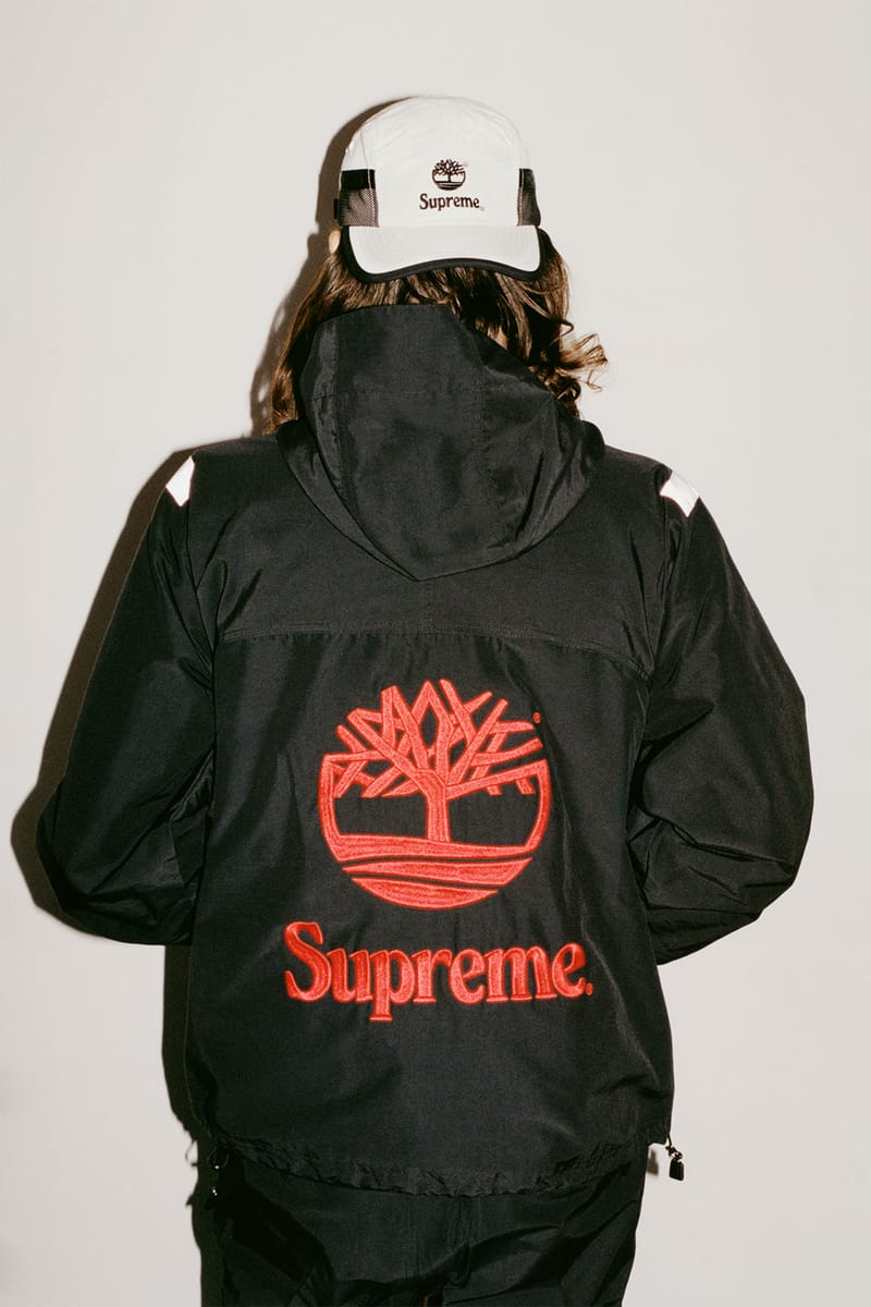 Supreme x Timberland ブラックダウンジャケット Supreme x Timberland Reversible Ripstop Jacket 'Black White' SUP