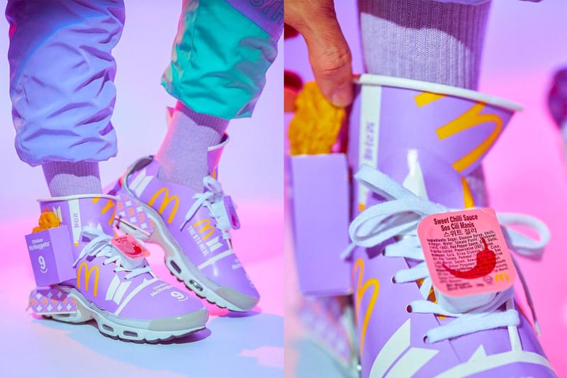 BTS x McDonald's Custom McNugget Sneakers | Hypebae