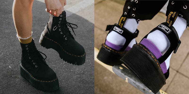 X-Girl x Dr. Martens Jadon Max & Strap Sandals | Hypebae