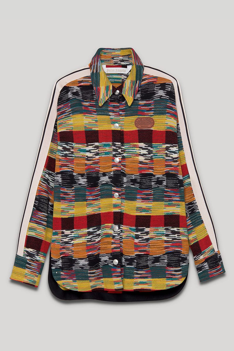 希少品 Palm Angels Missoni カラフル フリンジ Tシャツ T-shirt PALM ANGELS x MISSONI printed oversize bianca – MASCARO