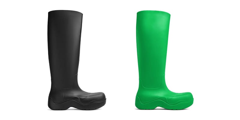 Bottega Veneta Knee-High Puddle Boots FW21 Drop | Hypebae