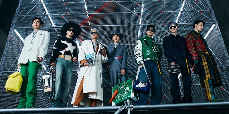 BTS in Louis Vuitton Men's FW21 Runway in Seoul | Hypebae