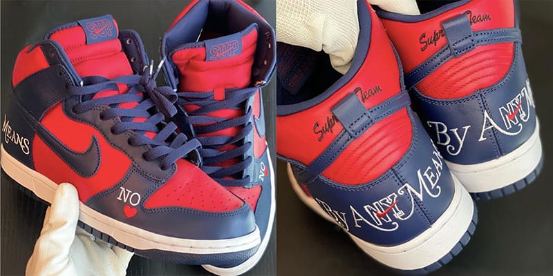 Supreme × Nike SB Dunk High By Any Means "Red/Navy-White"

シュプリーム × ナイキ SB Buy Supreme x Nike Dunk High SB 'By Any Means - Red Navy' - DN3741