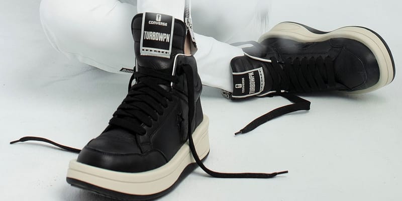 Rick Owens DRKSHDW CONVERSE コラボ スニーカー Rick Owens DRKSHDW x Converse Weapon TURBOWPN | Hypebae