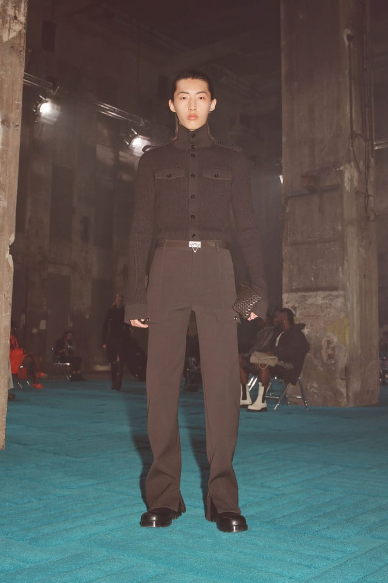 21aw BOTTEGA VENETA salon 02 ウールスラックス Bottega Veneta FW21 Berghain 