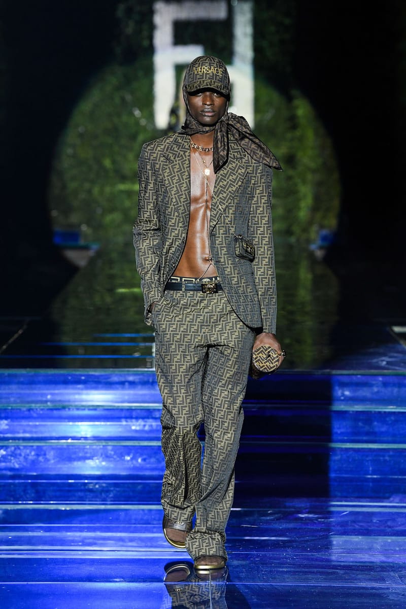 FENDI×VERSACE Fendi and Versace Debut Collaboration in Milan | Hypebae