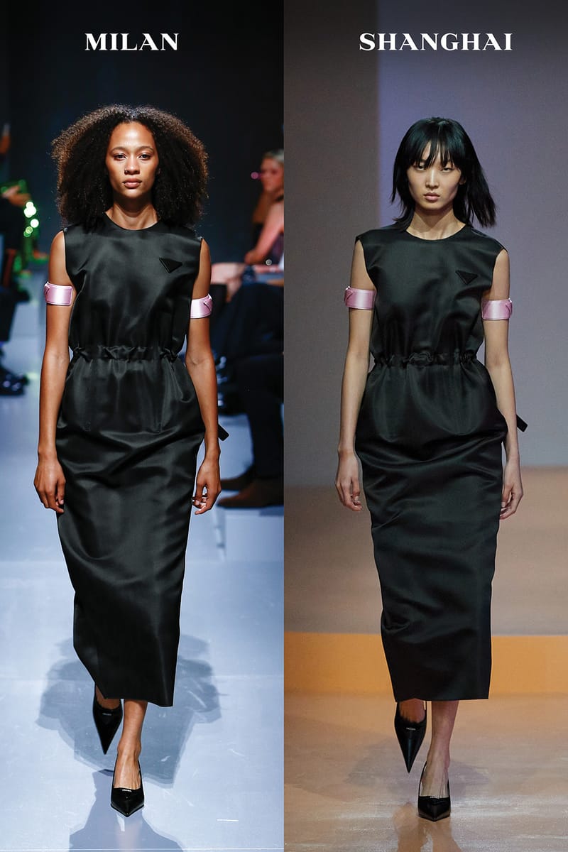Prada Debuts SS22 Collection in Milan & Shanghai | Hypebae