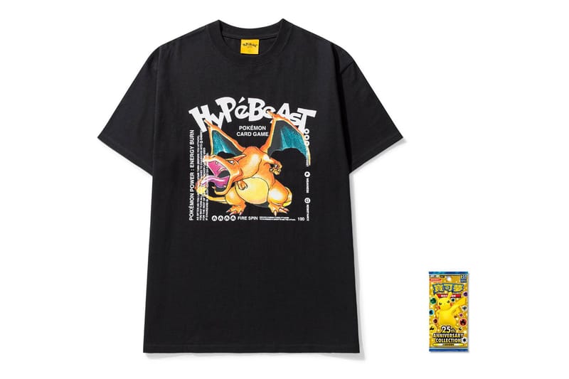 Hypebeast x Pokemon TCG Tシャツ ブースターパック HYPEBEAST x Pokémon TCG 25th Anniversary Capsule | Hypebae