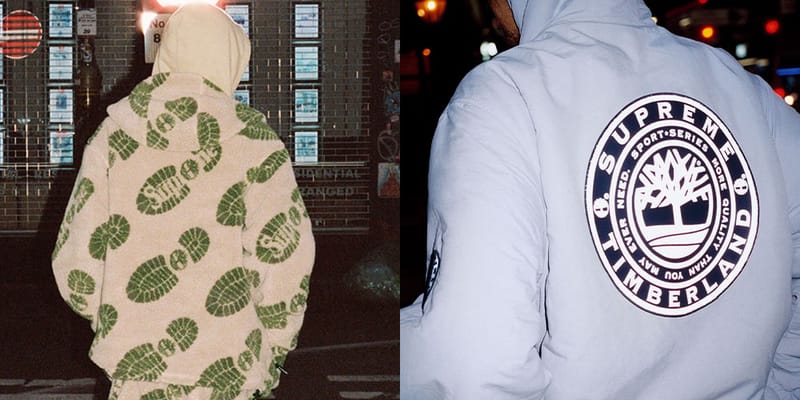 Supreme x Timberland ブラックダウンジャケット NEW SUPREME x Timberland Ripstop REVERSIBLE Jacket in Black | Try