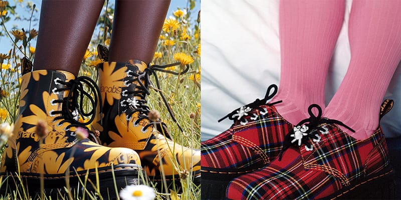 靴 HEAVEN BY MARC JACOBS x DR. MARTENS UK4 Marc Jacobs x Dr. Martens Footwear Collab Release | Hypebae
