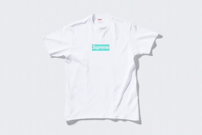 supreme box logo tee Tiffany Ｍサイズ Supreme Tiffany Box Logo – ONE8 COMPANY